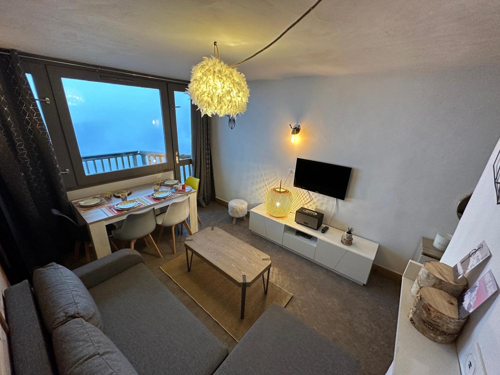 Paquebot Des Neiges - Appartement 4 Personnes - Vue Mont Blanc Ла План Екстериор снимка