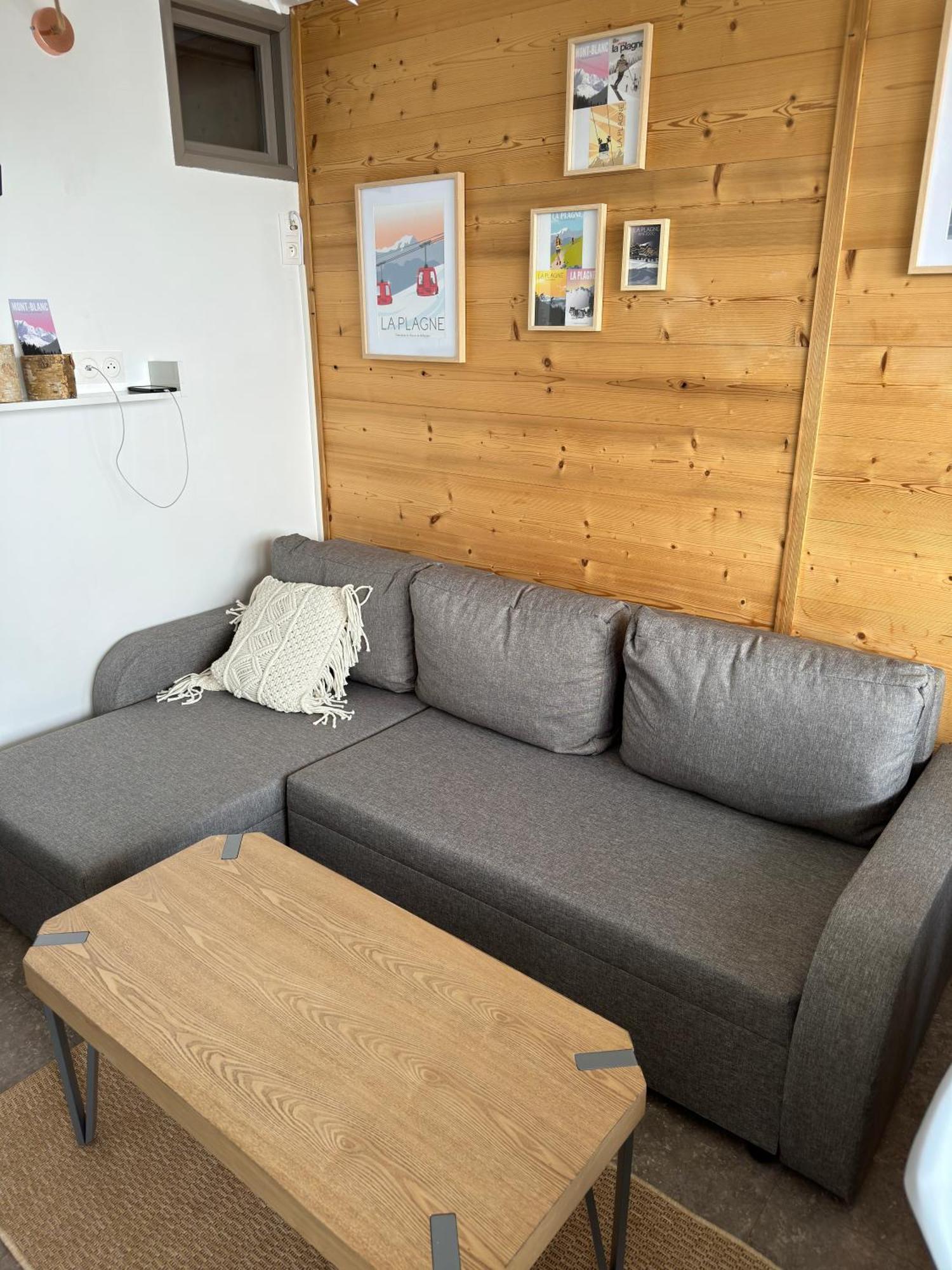 Paquebot Des Neiges - Appartement 4 Personnes - Vue Mont Blanc Ла План Екстериор снимка